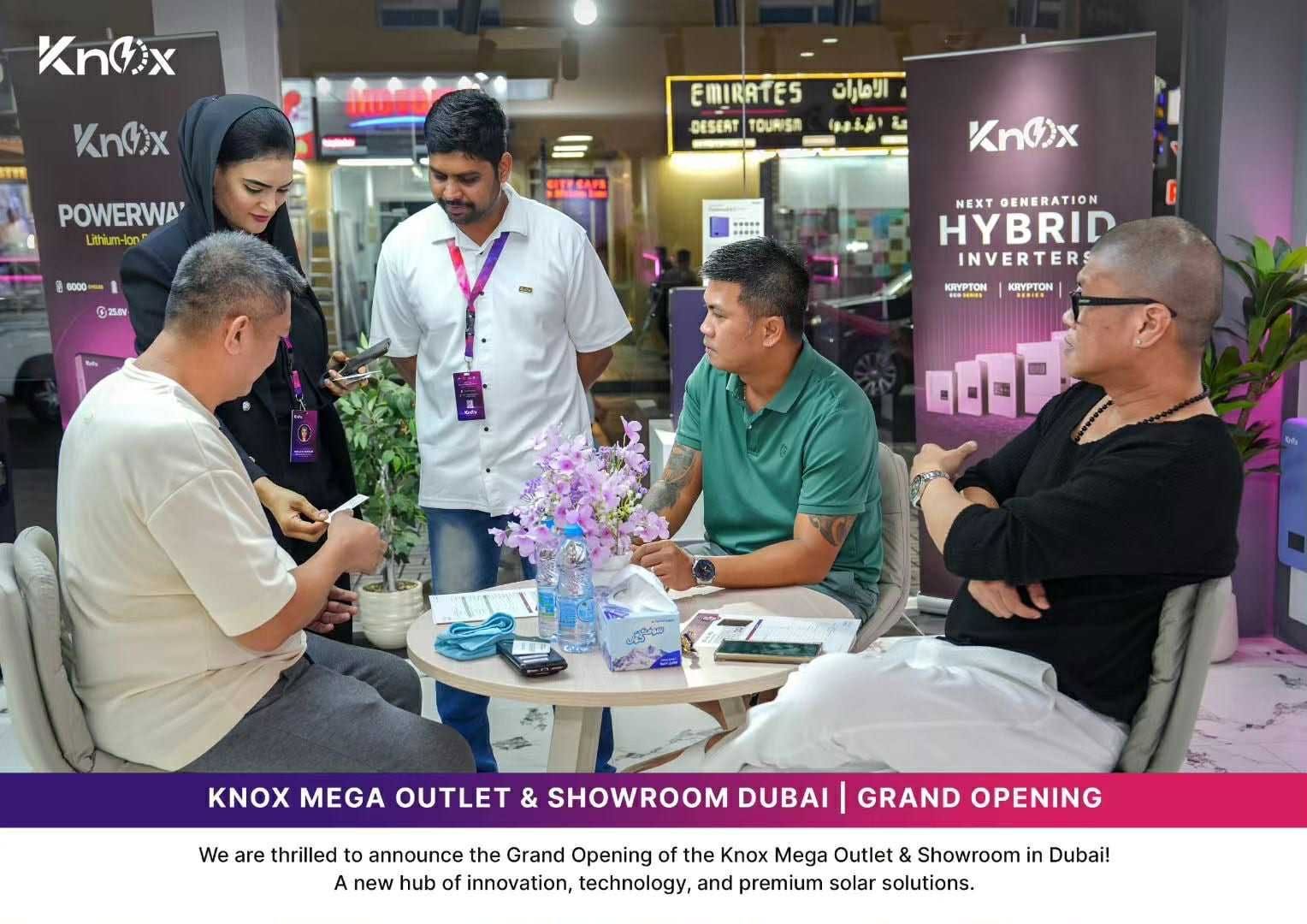 Knox Mega Outlet & Showroom Grand Opening — Dubai