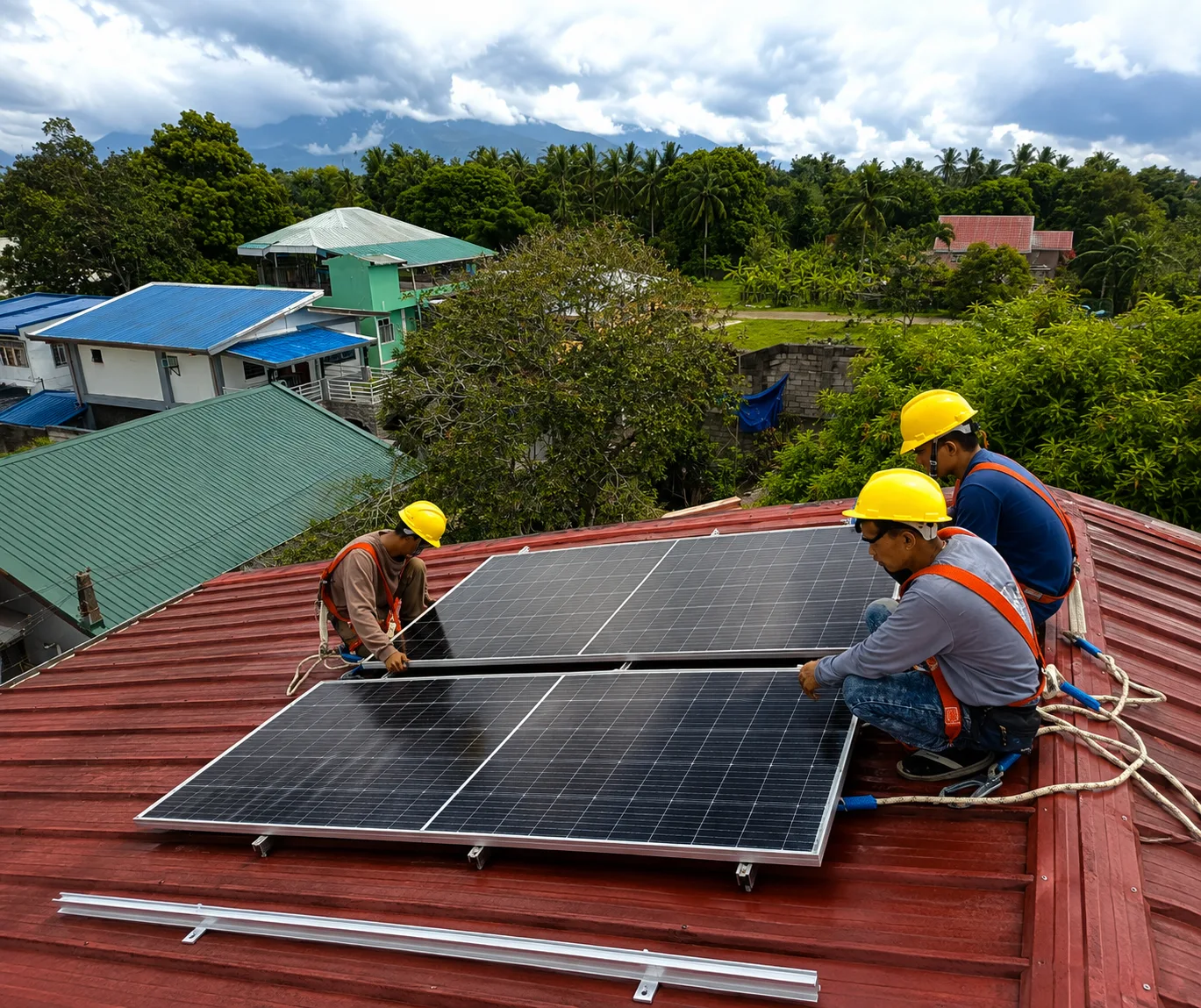 6 kW Residential Solar Installation — Pagsanjan