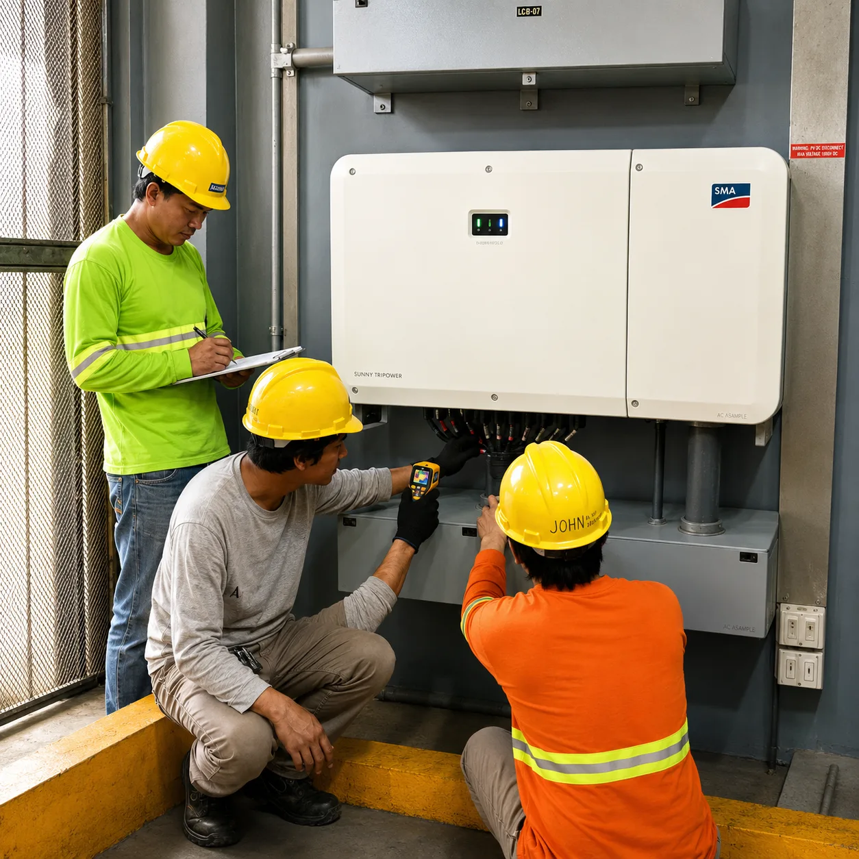 800-Panel Array Preventive Maintenance