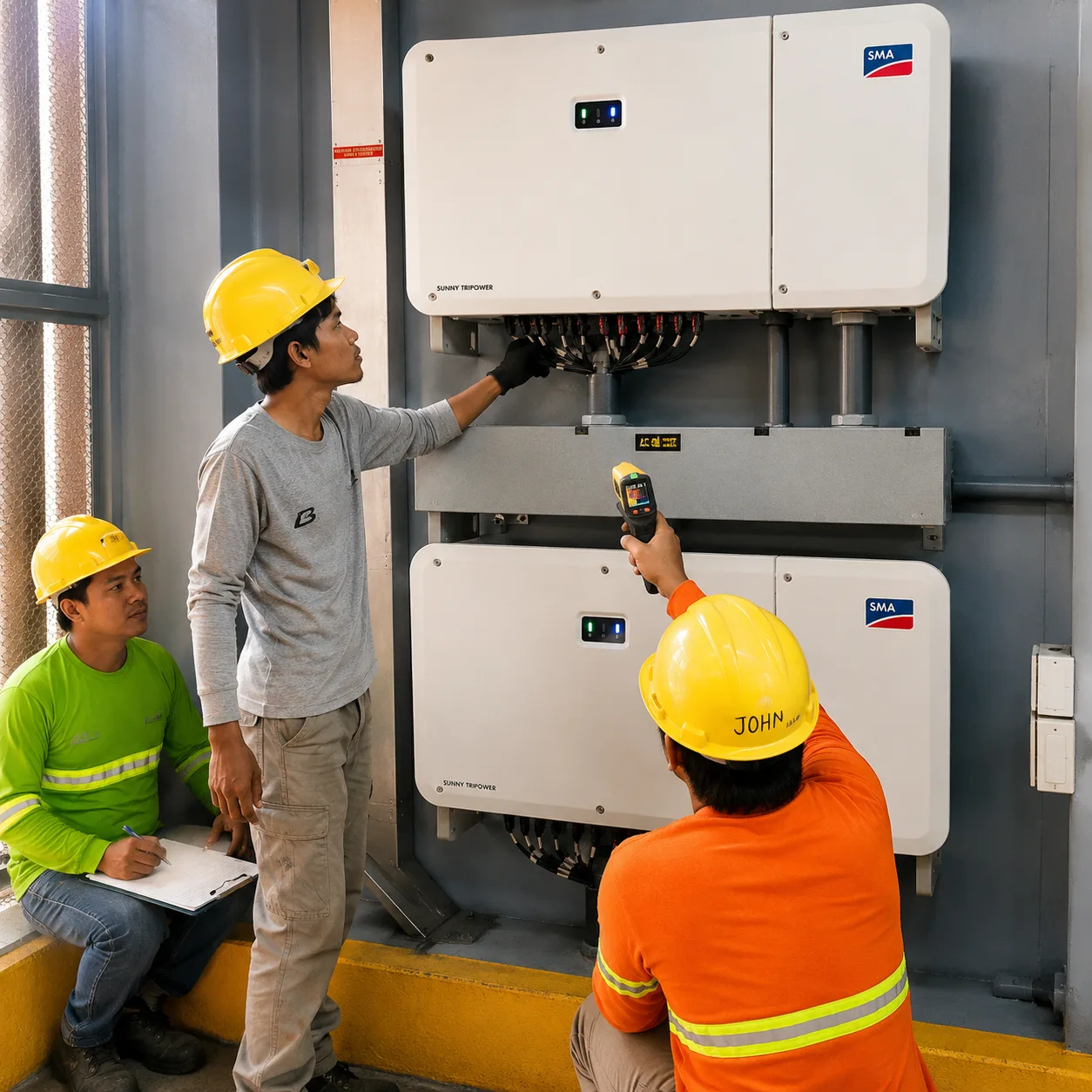 800-Panel Array Preventive Maintenance