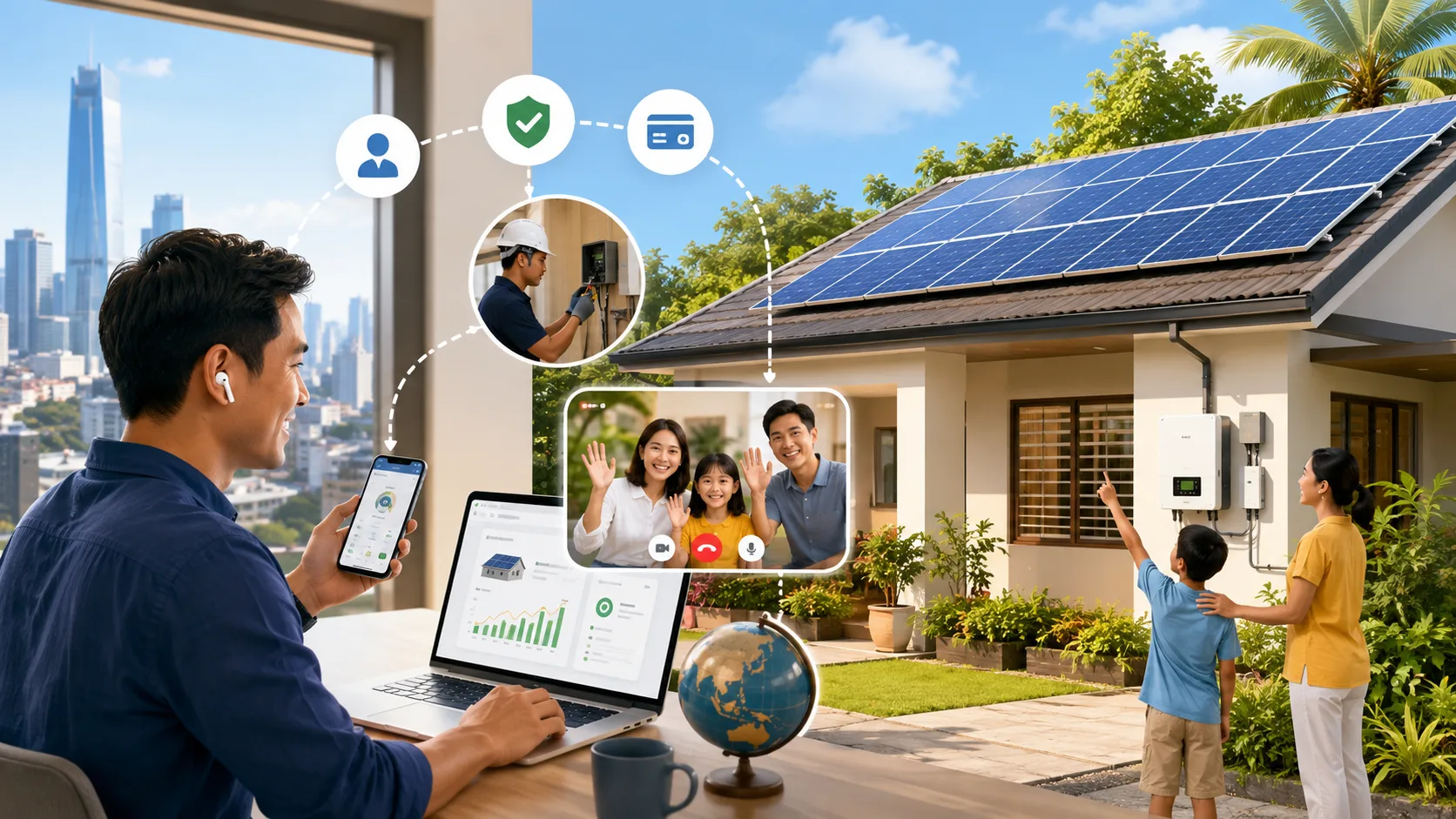 Solar for OFW Families: How to Buy a System You Can't Stand Next To